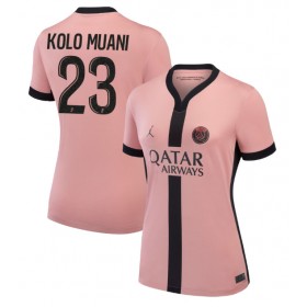 Paris Saint-Germain Randal Kolo Muani #23 Tredje skjorte til dame 2024-25 Kortermet